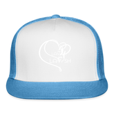 Trucker Hat - white/blue